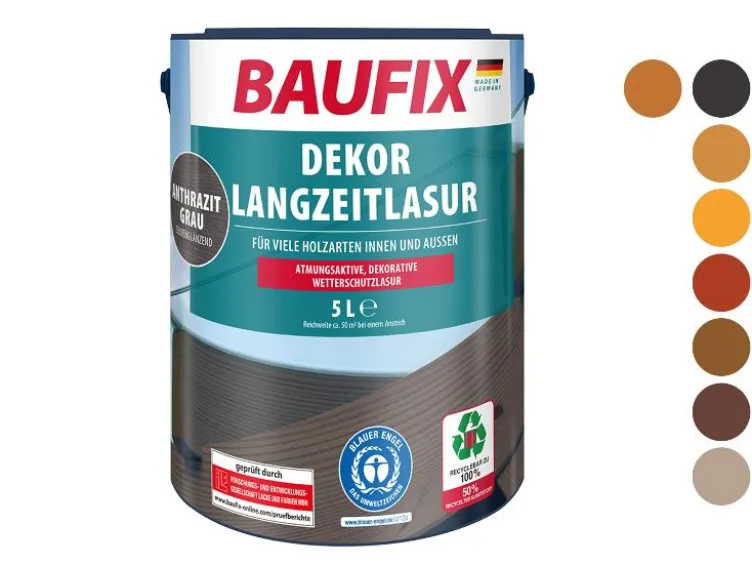 BAUFIX Dekor-Langzeitlasur, seidenglänzend
