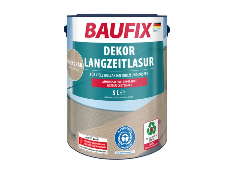 BAUFIX Dekor-Langzeitlasur, seidenglänzend