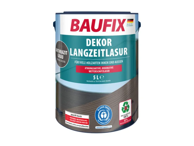 BAUFIX Dekor-Langzeitlasur, seidenglänzend