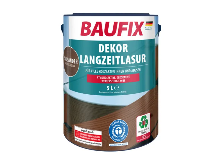 BAUFIX Dekor-Langzeitlasur, seidenglänzend