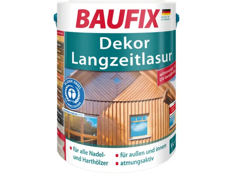BAUFIX Dekor-Langzeitlasur, seidenglänzend