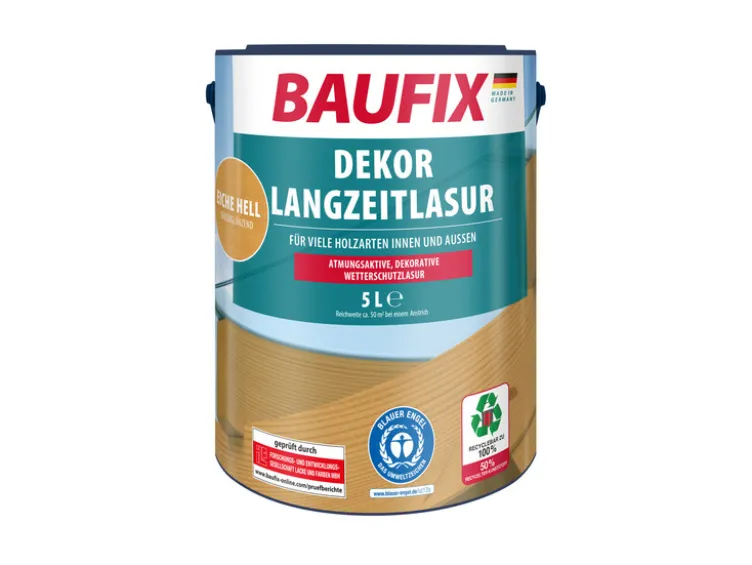 BAUFIX Dekor-Langzeitlasur, seidenglänzend