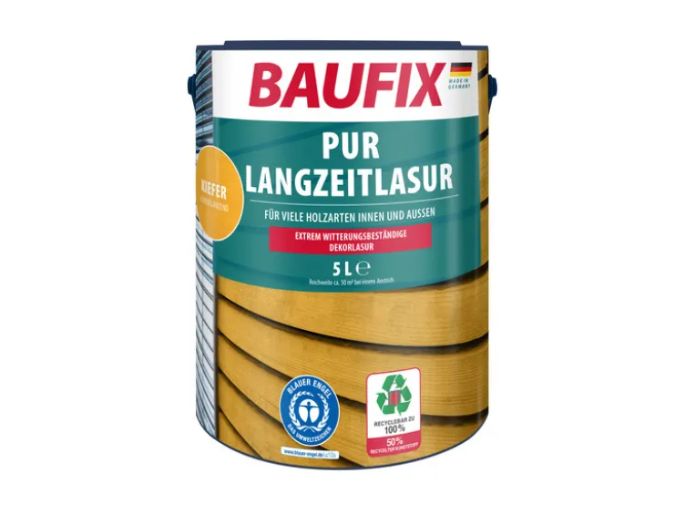 BAUFIX PUR-Langzeitlasur 5 Liter