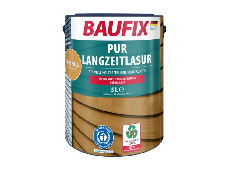 BAUFIX PUR-Langzeitlasur 5 Liter