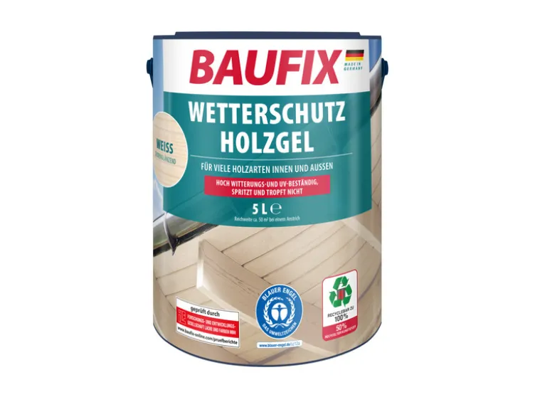 BAUFIX Wetterschutz-Holzgel, seidenglänzend