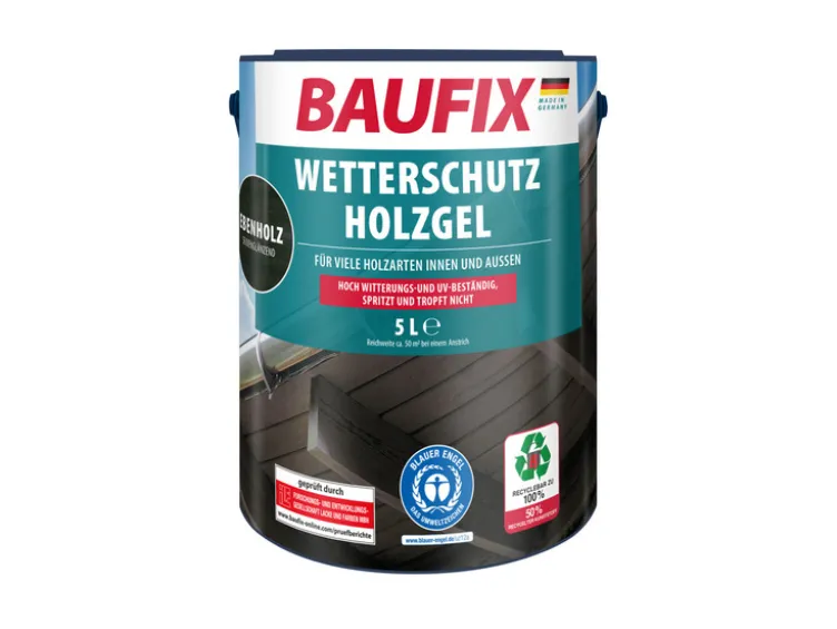BAUFIX Wetterschutz-Holzgel, seidenglänzend