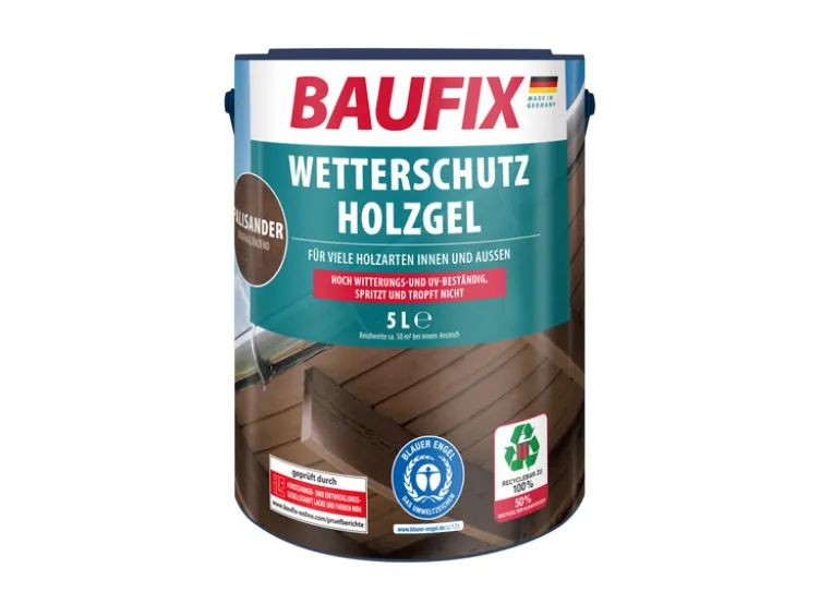 BAUFIX Wetterschutz-Holzgel, seidenglänzend
