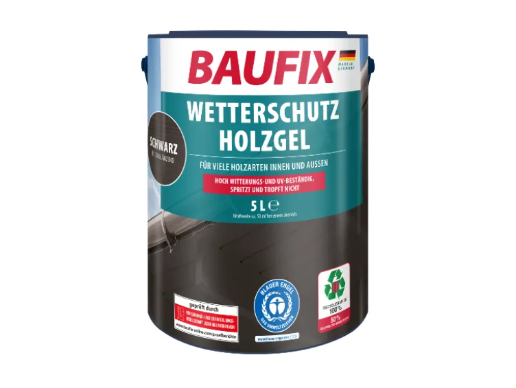BAUFIX Wetterschutz-Holzgel, seidenglänzend