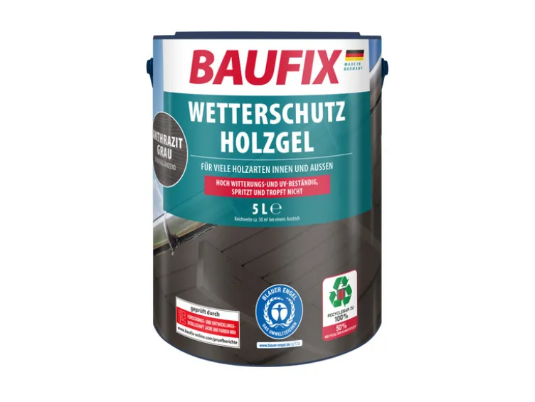 BAUFIX Wetterschutz-Holzgel, seidenglänzend