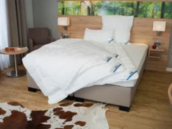 BeCo Vierjahreszeiten-Bettdecke »Medibett Cotton Soft«, perfekte Klimatisierung, stabil