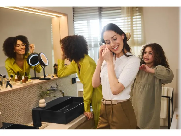 Beleuchteter Make-up-Spiegel