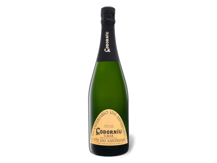 BIO Codorniu Cava Edición Limitada Cuvée 150 Anniversario brut vegan, Schaumwein