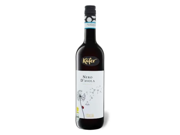 BIO Käfer Nero d'Avola DOC trocken vegan, Rotwein 2024