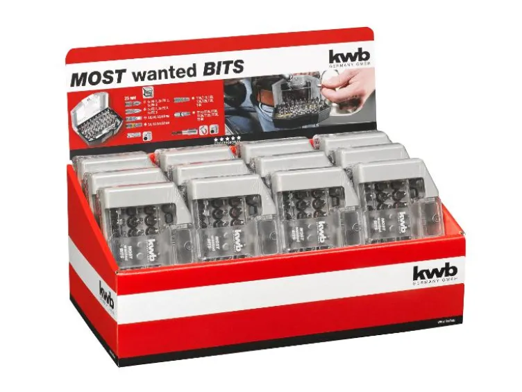 Bit-Box mit Gürtelclip, 32-teilig