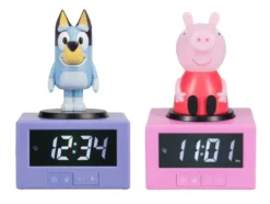 Bluey / Peppa Pig Wecker