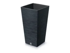 Blumentopf »FURU SQUARE«, mit gerippter Struktur, quadratisch