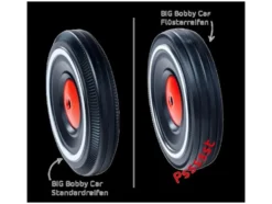 Bobby Car Flüsterräder »Whisper Wheels«, rot/schwarz