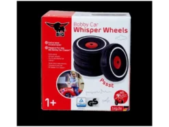 Bobby Car Flüsterräder »Whisper Wheels«, rot/schwarz