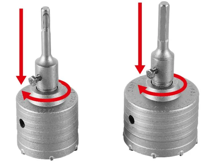 Bohrersortiment für Stein, Ziegel und Leichtbeton