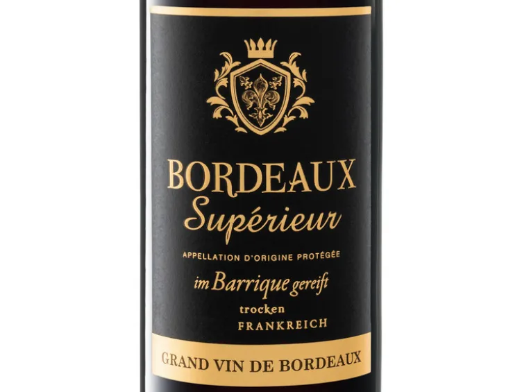 Bordeaux AOP Supérieur trocken, Rotwein 2024