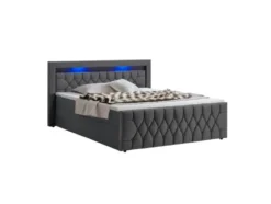 Boxspringbett Leona Samt