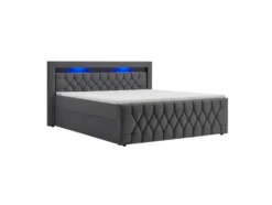 Boxspringbett Leona Samt