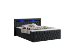 Boxspringbett Leona Samt