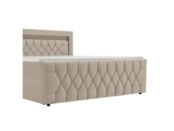 Boxspringbett Leona Samt