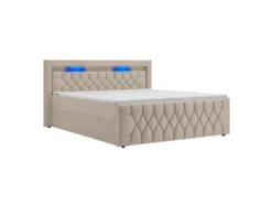 Boxspringbett Leona Samt