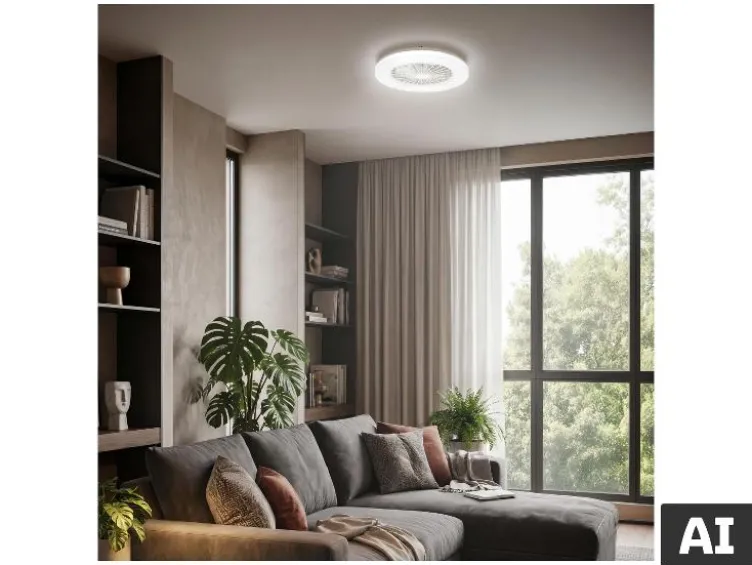 Briloner Deckenventilator mit LED-Licht