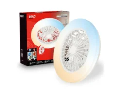 Briloner Deckenventilator mit LED-Licht