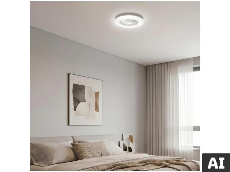 Briloner Deckenventilator mit LED-Licht