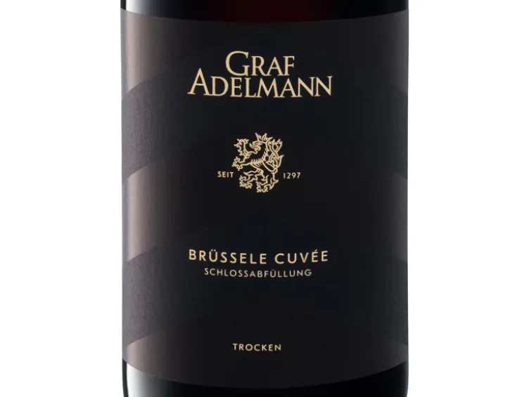 Brüssele Cuvée Schlossabfüllung VDP.Gutswein trocken, Rotwein 2021