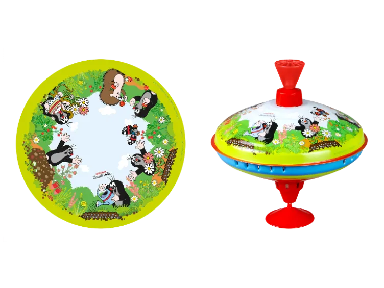 Brummkreisel 19 cm Der kleine Maulwurf, Schaukarton