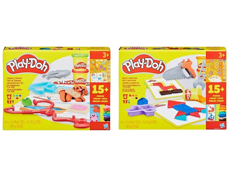 Buntes Tierarzt Set / Kneten & Bauen Set