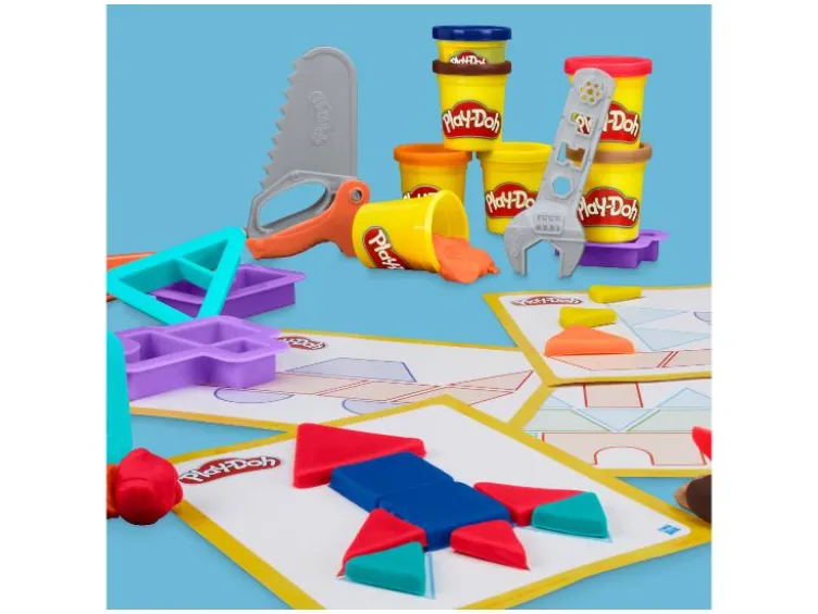 Buntes Tierarzt Set / Kneten & Bauen Set