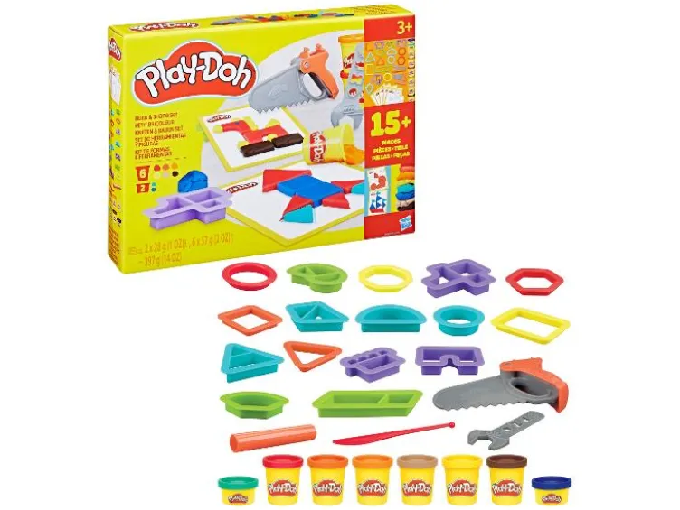 Buntes Tierarzt Set / Kneten & Bauen Set