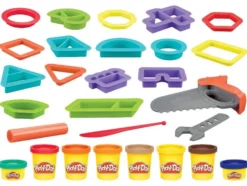 Buntes Tierarzt Set / Kneten & Bauen Set
