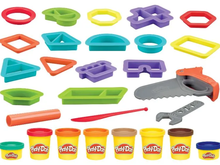 Buntes Tierarzt Set / Kneten & Bauen Set