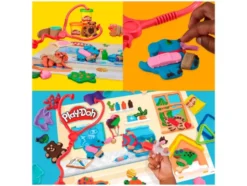 Buntes Tierarzt Set / Kneten & Bauen Set