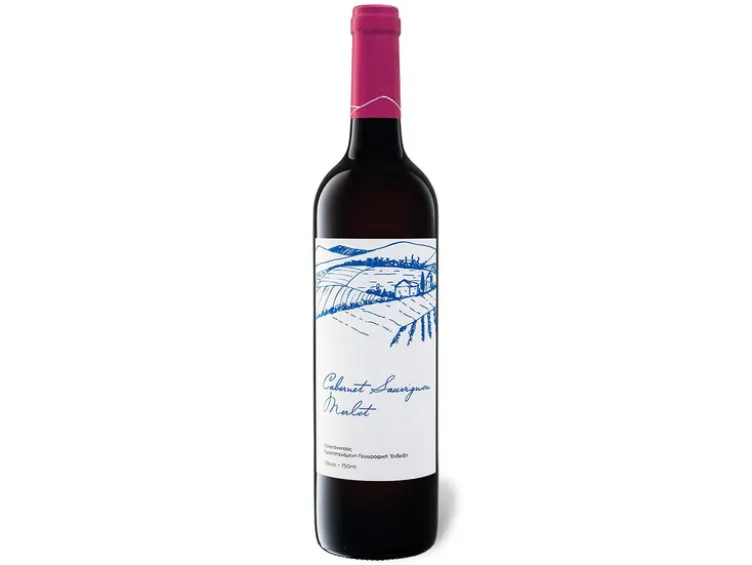 Cabernet Merlot Peloponnes PGE trocken, Rotwein 2024