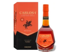 Carlos I Brandy de Jerez Solera Gran Reserva Sherry Casks mit Geschenkbox 40% Vol