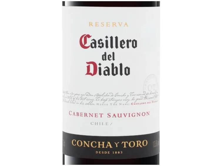 Casillero del Diablo Cabernet Sauvignon Reserva Chile trocken, Rotwein 2023