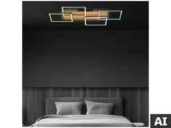 CCT LED Deckenleuchte mit Backlighteffekt
