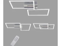 CCT LED Design Deckenleuchte, Lichttemperatur + Helligkeit regulierbar