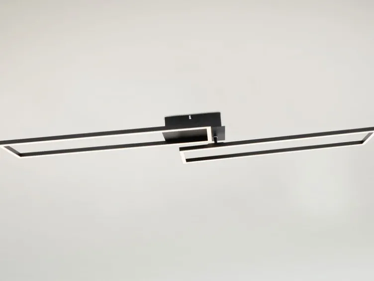 CCT LED Design Deckenleuchte, Lichttemperatur + Helligkeit regulierbar