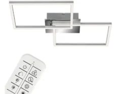 CCT LED Design Deckenleuchte, Lichttemperatur + Helligkeit regulierbar