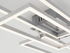 CCT LED Design Deckenleuchte, Lichttemperatur + Helligkeit regulierbar
