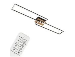 CCT LED Design Deckenleuchte, Lichttemperatur + Helligkeit regulierbar