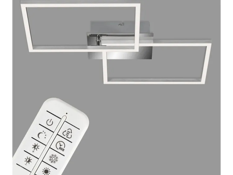 CCT LED Design Deckenleuchte, Lichttemperatur + Helligkeit regulierbar